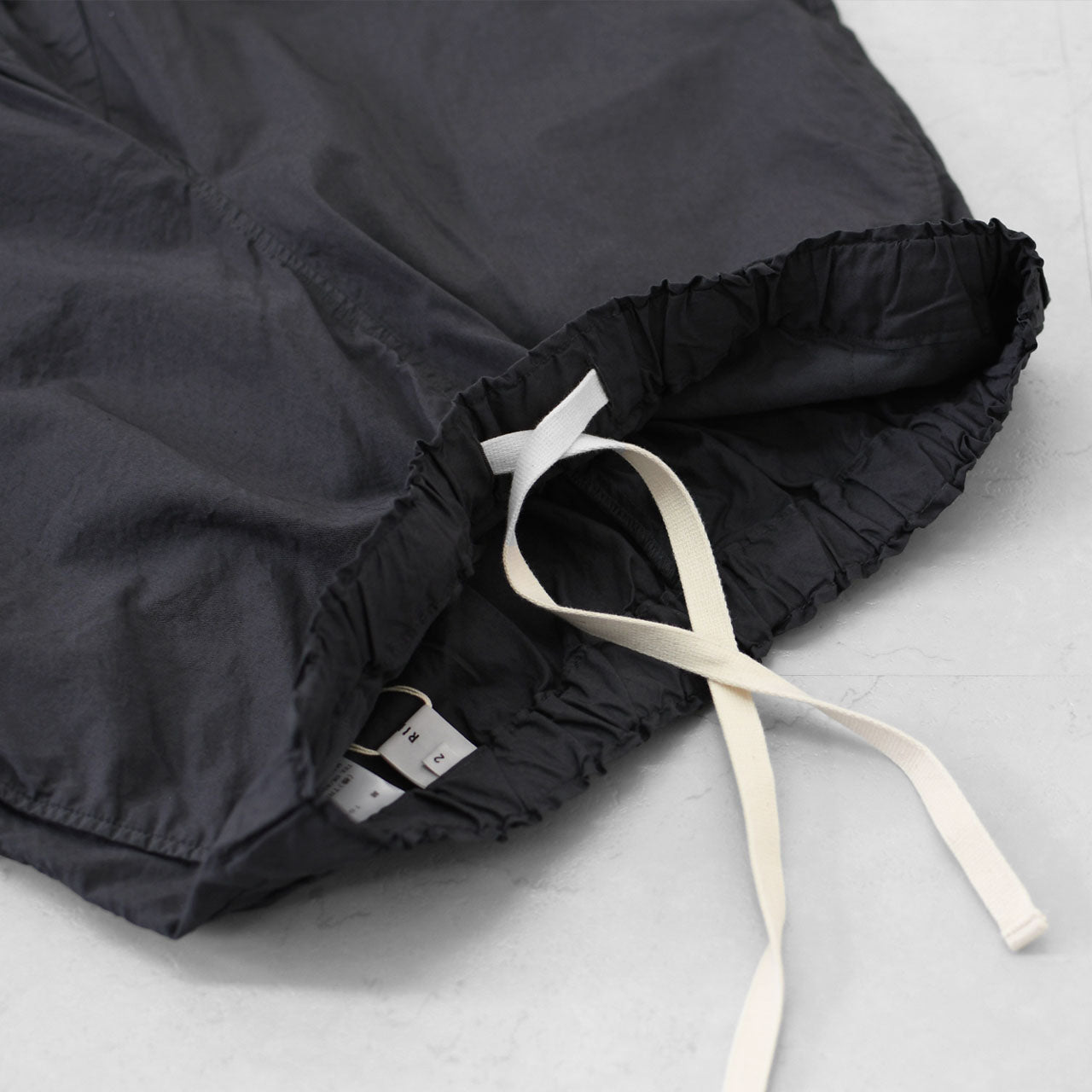 RINEN [リネン] 70/1ツイル 裾ヒモパンツ [R49505]  [2025SS]