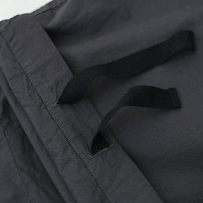 RINEN [リネン] 70/1ツイル 裾ヒモパンツ [R49505]  [2025SS]