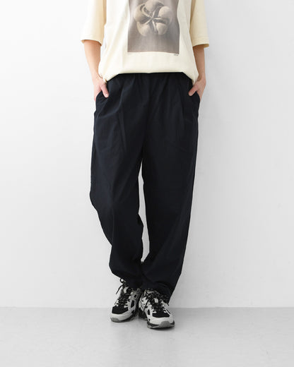 RINEN [リネン] 40/1オーガニック平織テーパードパンツ [R49600-W] テーパードパンツ・リラックスパンツ・ベーシックパンツ・オーガニックコットン・LADY'S [2026SS]