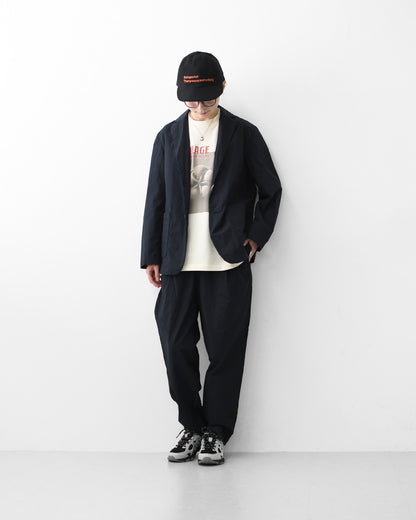 RINEN [リネン] 40/1オーガニック平織テーパードパンツ [R49600-W] テーパードパンツ・リラックスパンツ・ベーシックパンツ・オーガニックコットン・LADY'S [2026SS]
