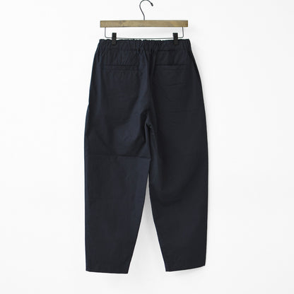 RINEN [リネン] 40/1オーガニック平織テーパードパンツ [R49600-W] テーパードパンツ・リラックスパンツ・ベーシックパンツ・オーガニックコットン・LADY'S [2026SS]