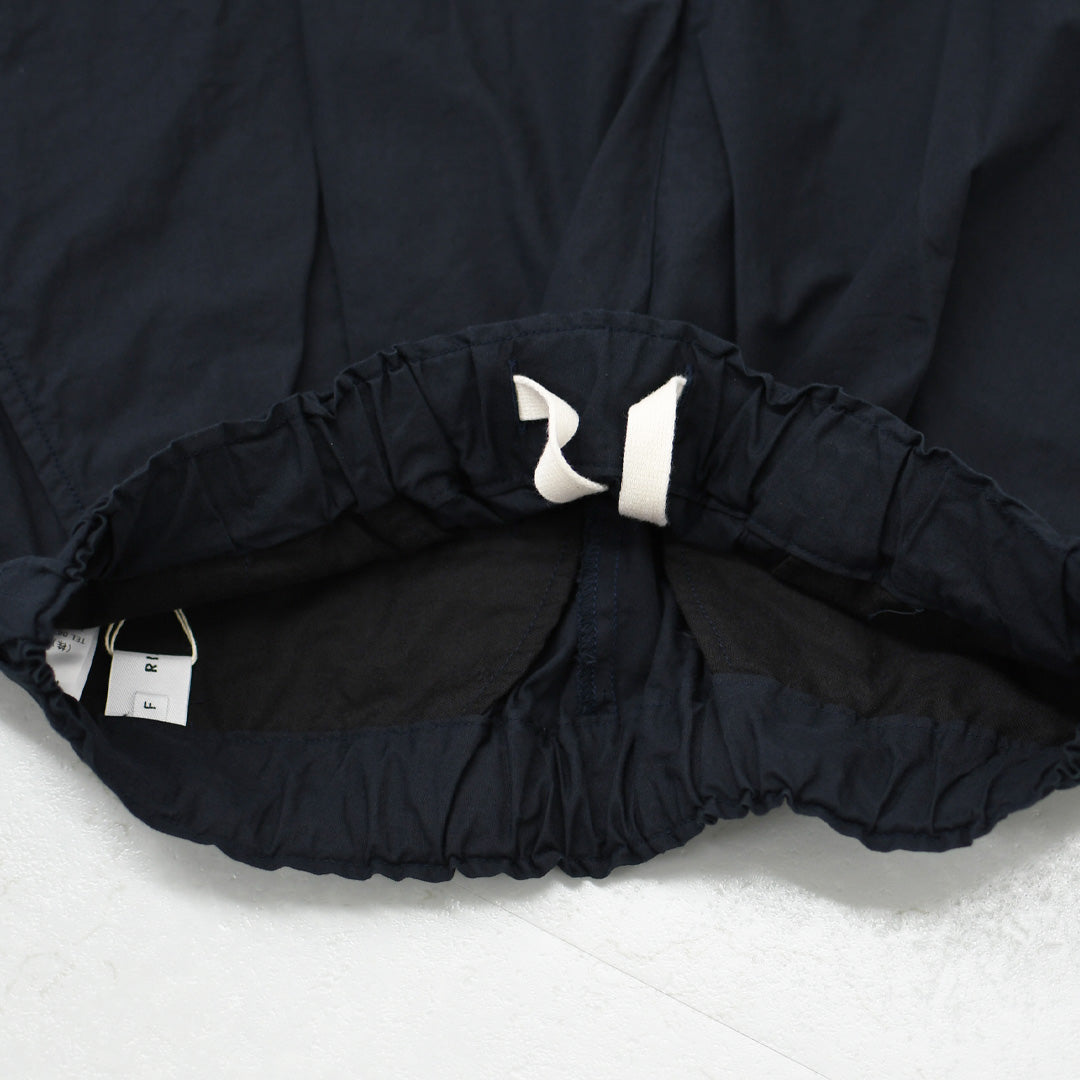 RINEN [リネン] 40/1オーガニック平織テーパードパンツ [R49600-W] テーパードパンツ・リラックスパンツ・ベーシックパンツ・オーガニックコットン・LADY'S [2026SS]
