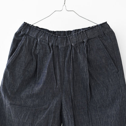 RINEN [リネン] 6オンスノットインディゴテーパードパンツ [R49604-W] デニムパンツ・テーパードパンツ・ベーシックパンツ・ゆったりシルエット・LADY'S [2026SS]