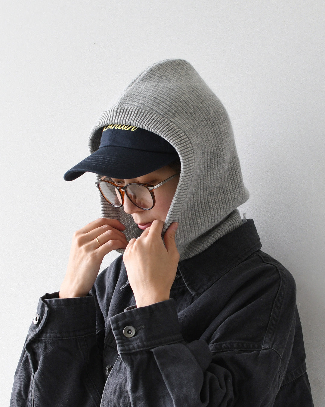 RINEN [リネン] 2/24ウールアゼ編み フーディ [R57781] アゼ編み・フーディ・MEN'S / LADY'S [2026AW]