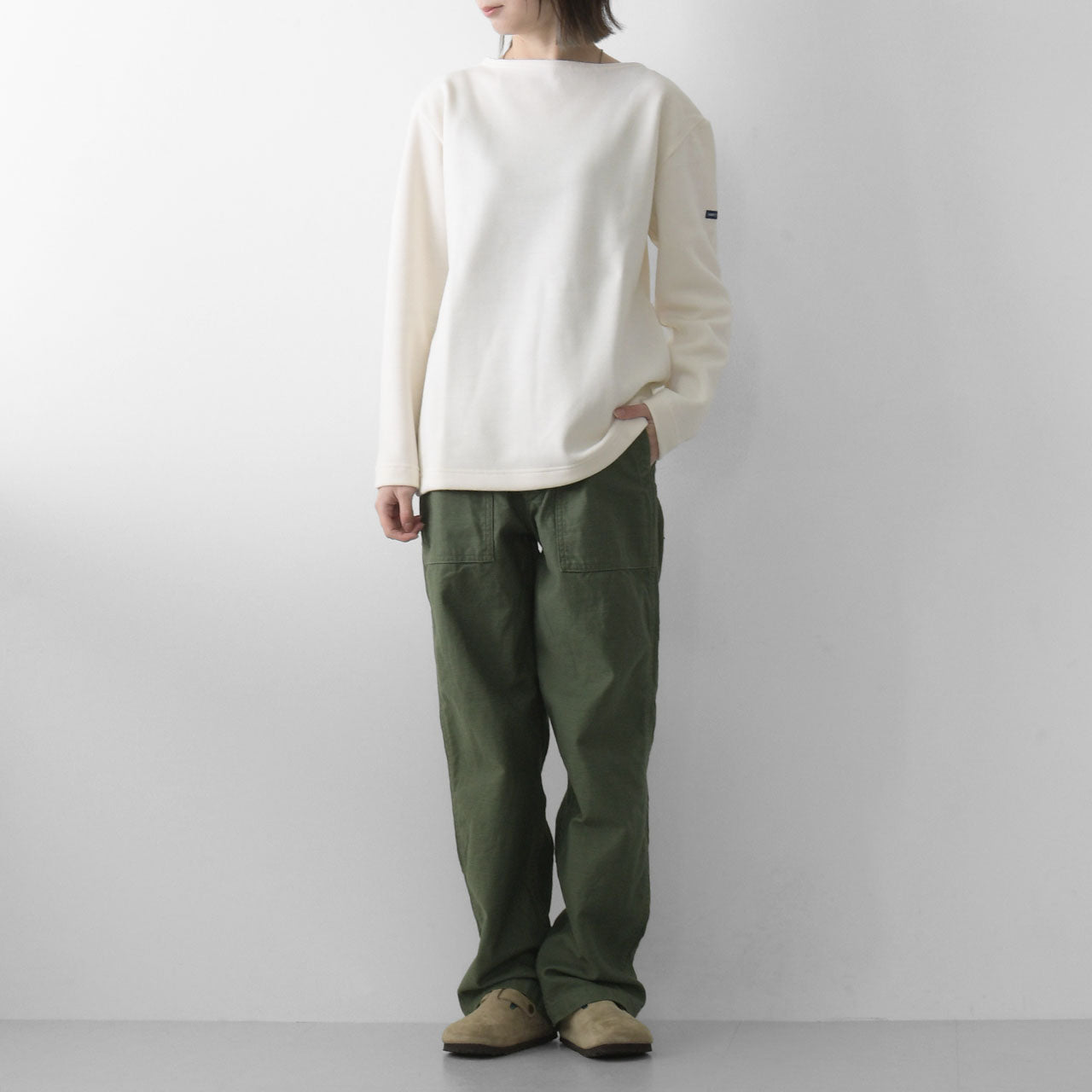 SAINT JAMES [セントジェームス 正規販売店] ECUME [00jc182]  ダブルフェイスセーター[2024AW]