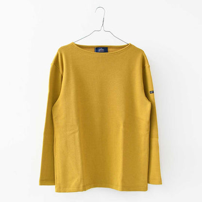 SAINT JAMES [セントジェームス 正規販売店] MOUTARDE [00jc182-md]  ダブルフェイスセーター・ニット・ポートネック・ウィンターウェアー・裏起毛・あたたかい・マスタードイエロー・MEN'S / LADY'S [2025AW]