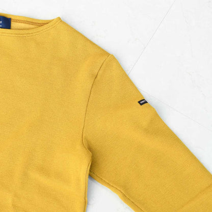 SAINT JAMES [セントジェームス 正規販売店] MOUTARDE [00jc182-md]  ダブルフェイスセーター・ニット・ポートネック・ウィンターウェアー・裏起毛・あたたかい・マスタードイエロー・MEN'S / LADY'S [2025AW]