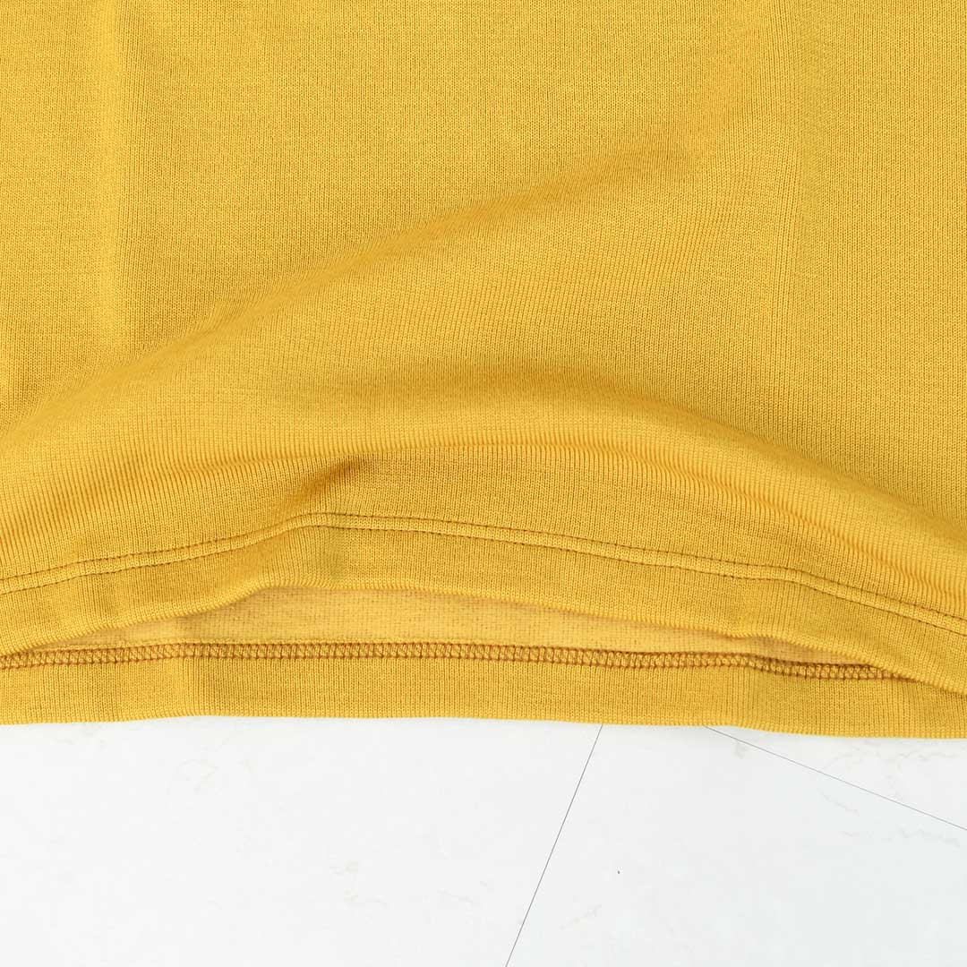 SAINT JAMES [セントジェームス 正規販売店] MOUTARDE [00jc182-md]  ダブルフェイスセーター・ニット・ポートネック・ウィンターウェアー・裏起毛・あたたかい・マスタードイエロー・MEN'S / LADY'S [2025AW]