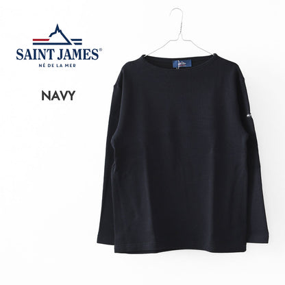 SAINT JAMES [セントジェームス 正規販売店] NAVY [00jc182-nv]  ダブルフェイスセーター・ネイビー・MEN'S / LADY'S [2025AW]
