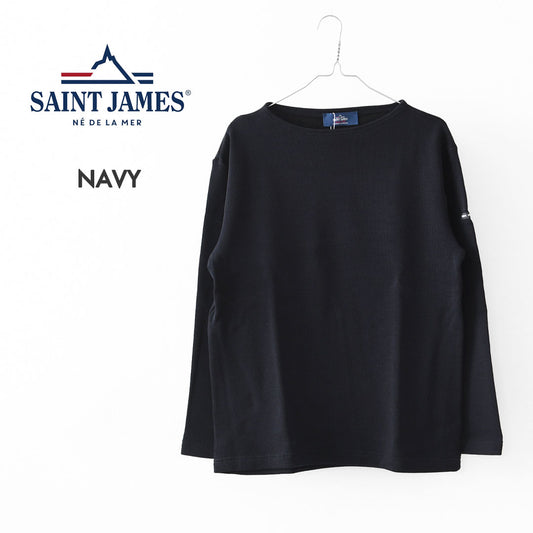 SAINT JAMES [セントジェームス 正規販売店] NAVY [00jc182-nv]  ダブルフェイスセーター・ネイビー・MEN'S / LADY'S [2025AW]