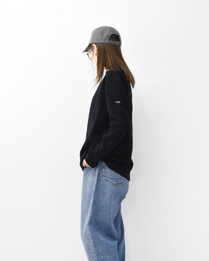 SAINT JAMES [セントジェームス 正規販売店] NAVY [00jc182-nv]  ダブルフェイスセーター・ネイビー・MEN'S / LADY'S [2025AW]