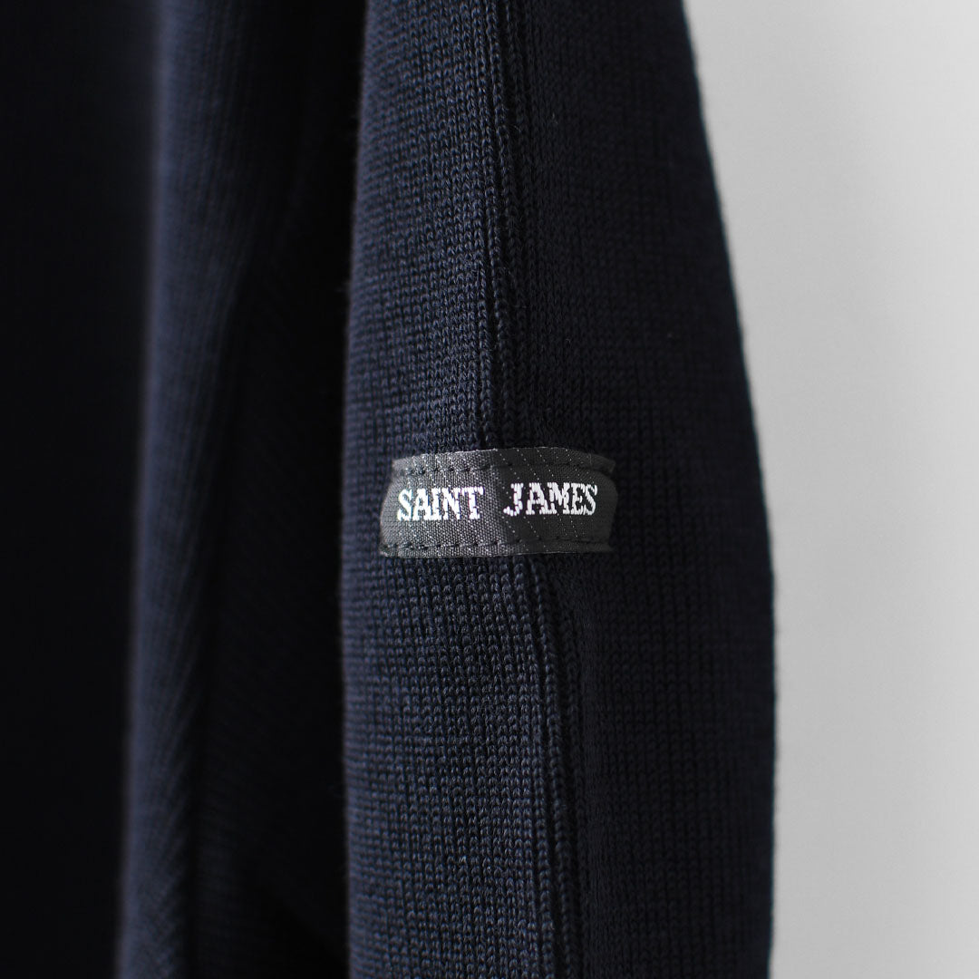 SAINT JAMES [セントジェームス 正規販売店] NAVY [00jc182-nv]  ダブルフェイスセーター・ネイビー・MEN'S / LADY'S [2025AW]