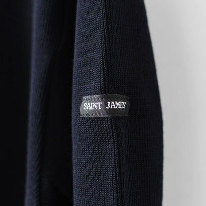 SAINT JAMES [セントジェームス 正規販売店] NAVY [00jc182-nv]  ダブルフェイスセーター・ネイビー・MEN'S / LADY'S [2025AW]