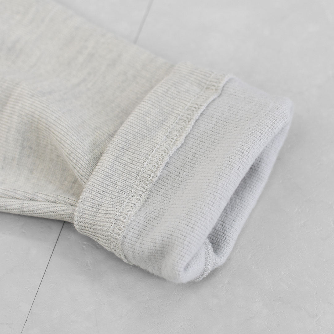 SAINT JAMES [セントジェームス 正規販売店] PURLE CLAIR CH [00jc182-pc]  ダブルフェイスセーター・ミックスライトグレーMEN'S / LADY'S [2025AW]