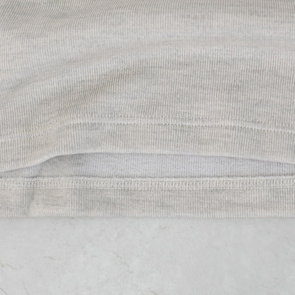 SAINT JAMES [セントジェームス 正規販売店] PURLE CLAIR CH [00jc182-pc]  ダブルフェイスセーター・ミックスライトグレーMEN'S / LADY'S [2025AW]