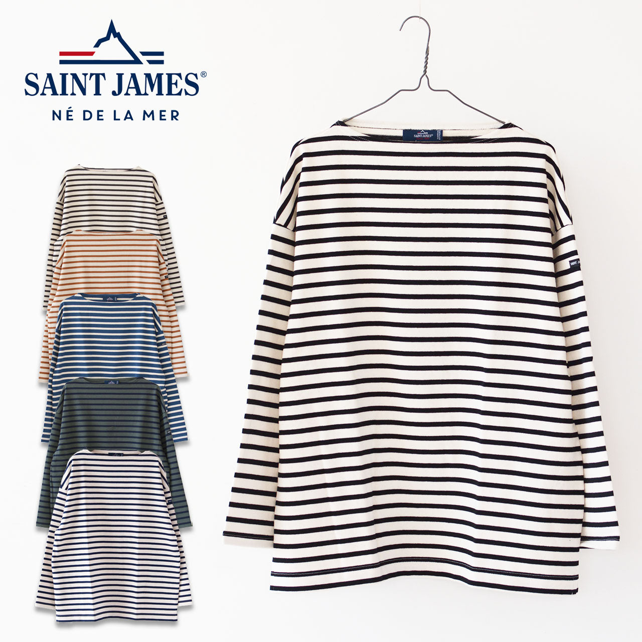 SAINT JAMES [20JC OUES LOOSE BORDER]  [20jc-lse-bo] 20JC ウエッソン ルーズ [2024AW]