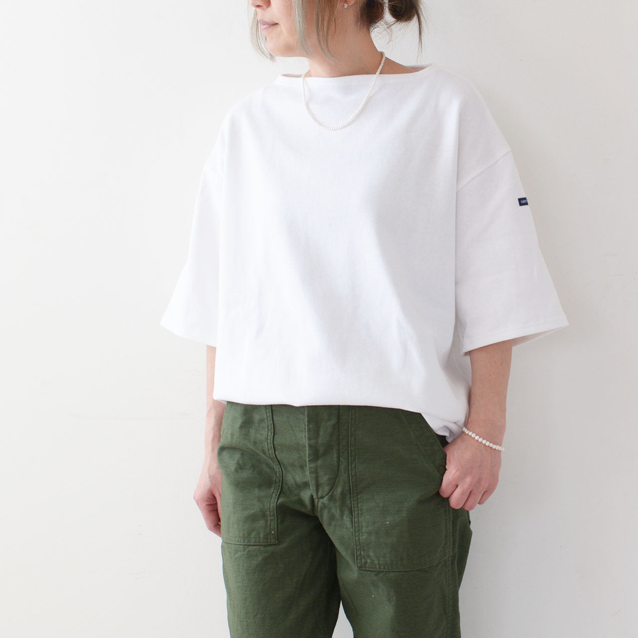SAINT JAMES [20JC TEE LOOSE -SOLID-] [20jc-mltee-s]セントジェームス 正規販売店 [2025SS]