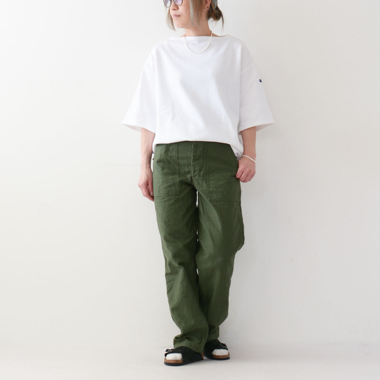 SAINT JAMES [20JC TEE LOOSE -SOLID-] [20jc-mltee-s]セントジェームス 正規販売店 [2025SS]