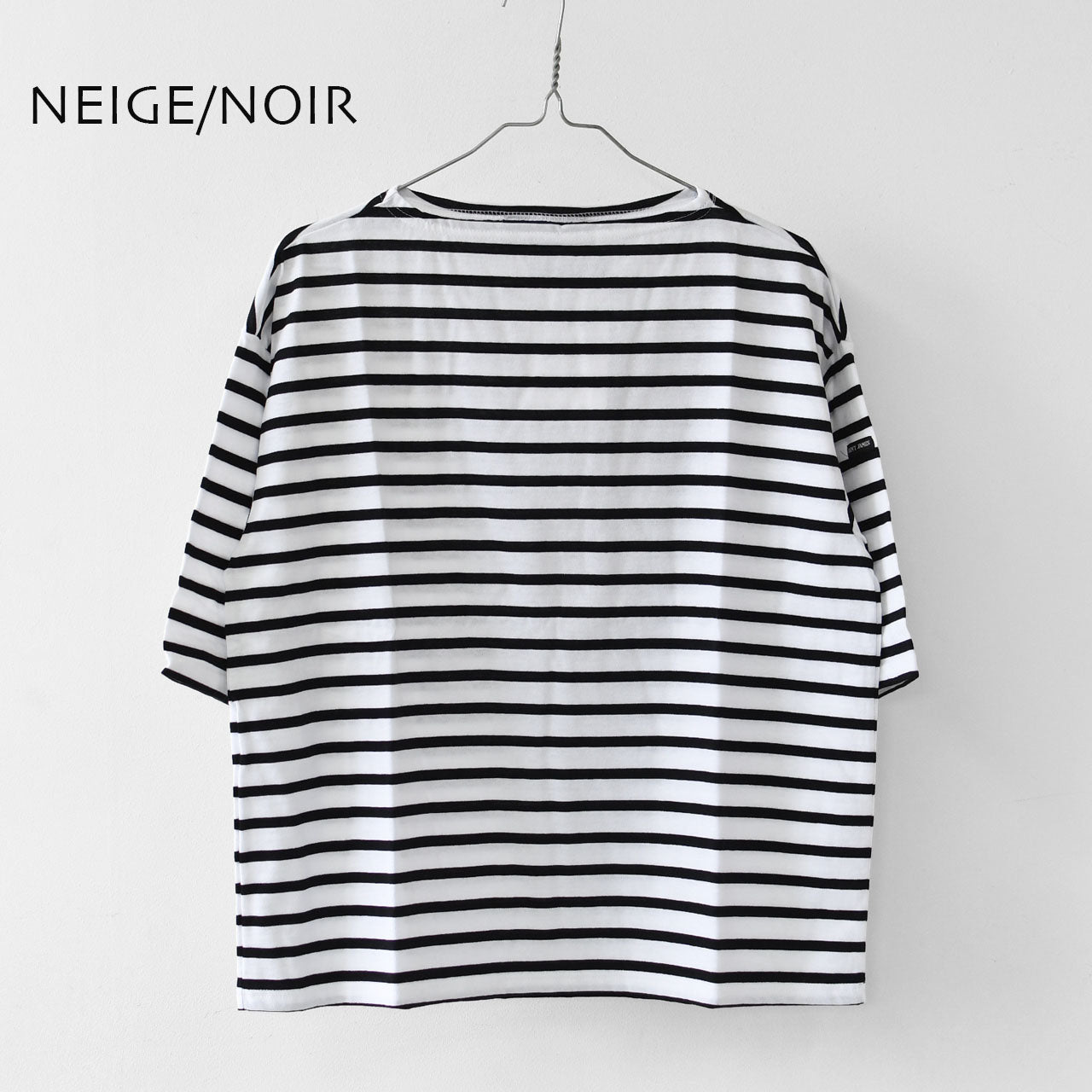 SAINT JAMES [PRIAC TEE LOOSE BORDER] [20jc8733-bo] セントジェームス 正規販売店・ピリアックルーズT [2025SS]