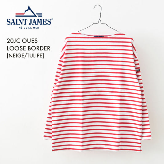 20JC OUES LOOSE BORDER - NEIGE/TULIPE