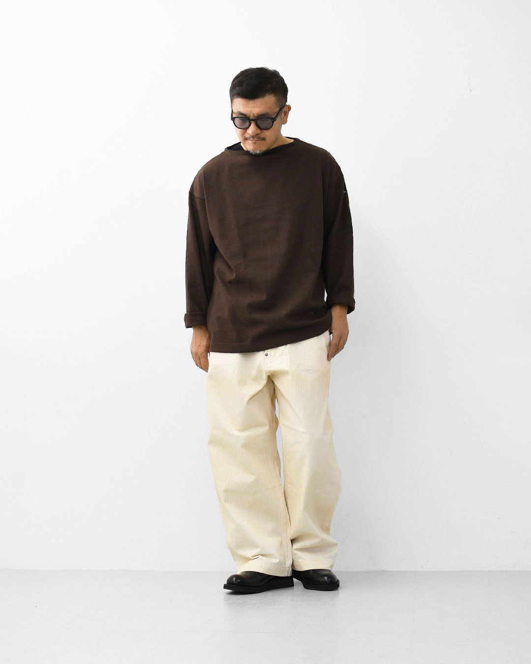 SAINT JAMES [20JC OUES LOOSE SOLID - CHOCO] [20jcls-choco] ウエッソンルーズ ・チョコレートブラウン [2025AW]