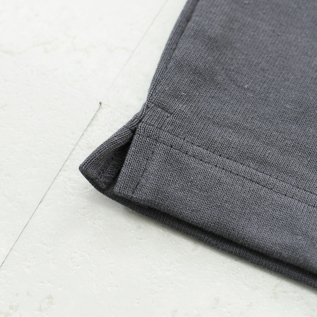 SAINT JAMES [セントジェームス 正規販売店] 20JC OUES LOOSE SOLID - DARKGREY [20jcls-dgrey] ウェッソンルーズ ソリッド・無地・ダークグレー・カットソー・長袖・コットン・ボートネック・MEN'S / LADY'S [2026AW]