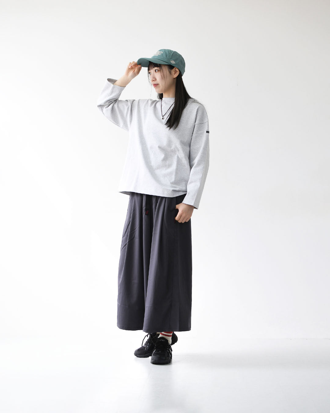 SAINT JAMES [20JC OUES LOOSE SOLID - GRIS.CLAIR] [20jcls-grisc] ウエッソンルーズ ・霜降りペールグレー [2026SS]