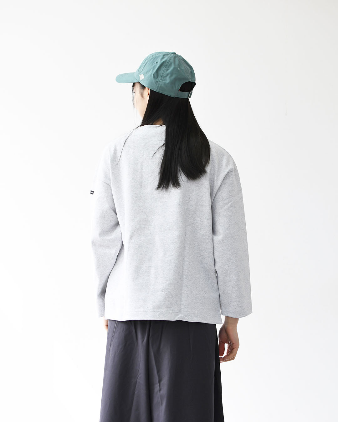 SAINT JAMES [20JC OUES LOOSE SOLID - GRIS.CLAIR] [20jcls-grisc] ウエッソンルーズ ・霜降りペールグレー [2026SS]