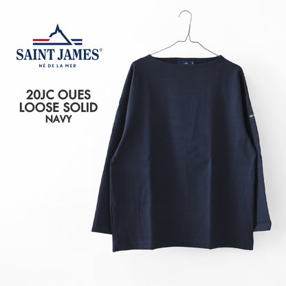 SAINT JAMES [20JC OUES LOOSE SOLID - NAVY]