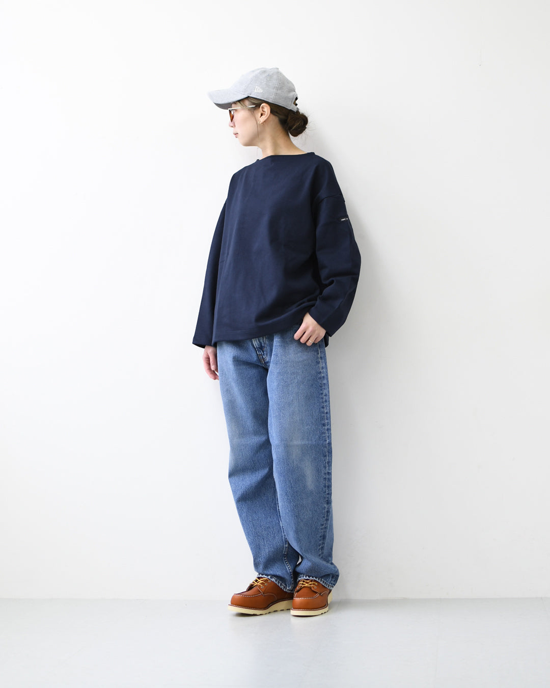 SAINT JAMES [20JC OUES LOOSE SOLID - NAVY]