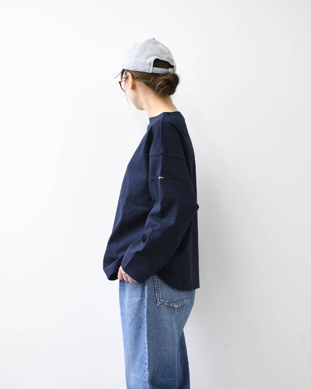 SAINT JAMES [20JC OUES LOOSE SOLID - NAVY]