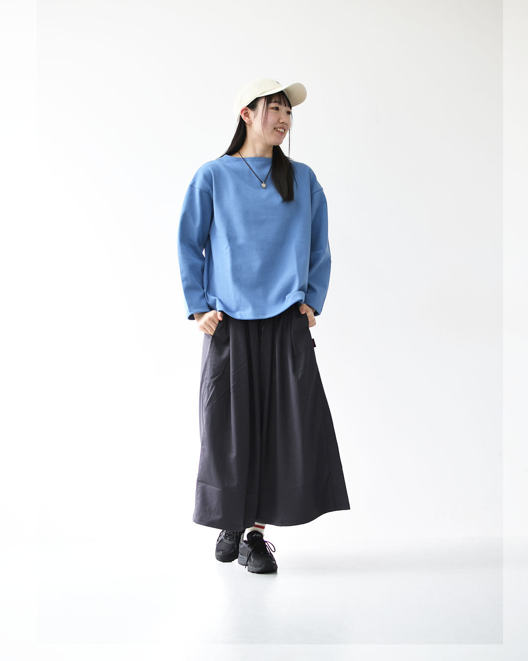 SAINT JAMES [20JC OUES LOOSE SOLID - NUAGE] [20jcls-nuage] セントジェームス 正規販売店・ウエッソンルーズ ・ニュアジュブルー [2026SS]