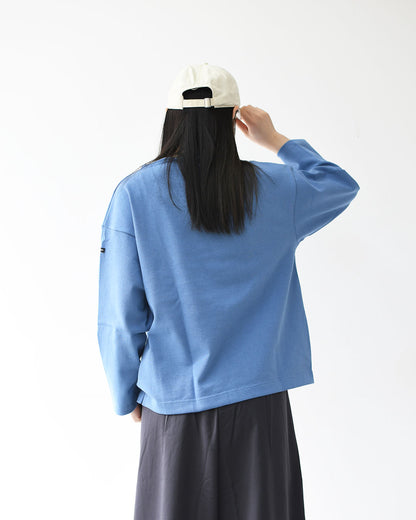 SAINT JAMES [20JC OUES LOOSE SOLID - NUAGE] [20jcls-nuage] セントジェームス 正規販売店・ウエッソンルーズ ・ニュアジュブルー [2026SS]