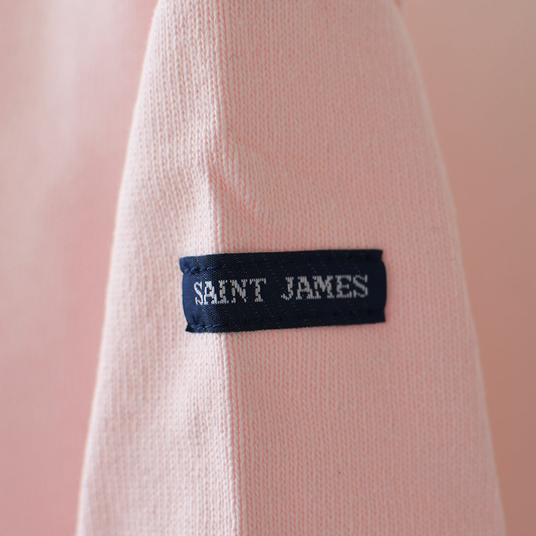 SAINT JAMES [セントジェームス 正規販売店] 20JC OUES LOOSE SOLID - ROSEBAL [20jcls-roseba] ウェッソンルーズ ソリッド・無地・ローズピンク・LADY'S [2026AW]