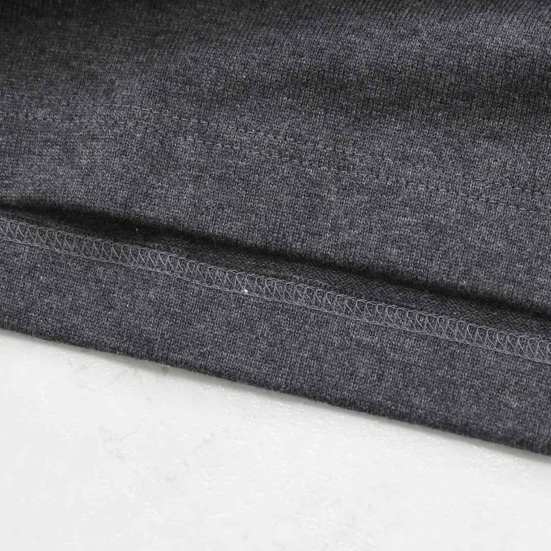 SAINT JAMES [セントジェームス 正規販売店] 20JC OUES LOOSE SOLID - T.CHACOL GREY [20jcls-tcgry] ウェッソンルーズ ソリッド・チャコールグレー・無地・カットソー・長袖・コットン・ボートネック・MEN'S / LADY'S [2026AW]