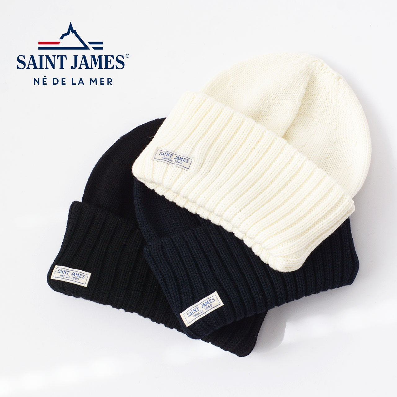 SAINT JAMES [セントジェームス 正規販売店] BARBARESQUE(ニットキャップ) [barbaresque] バーバレスク[2024AW]