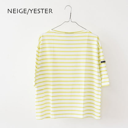 SAINT JAMES [セントジェームス 正規販売店] PRIAC TEE LOOSE BORDER [bo-20jc8733] ピリアックルーズT ボーダー[2024SS]