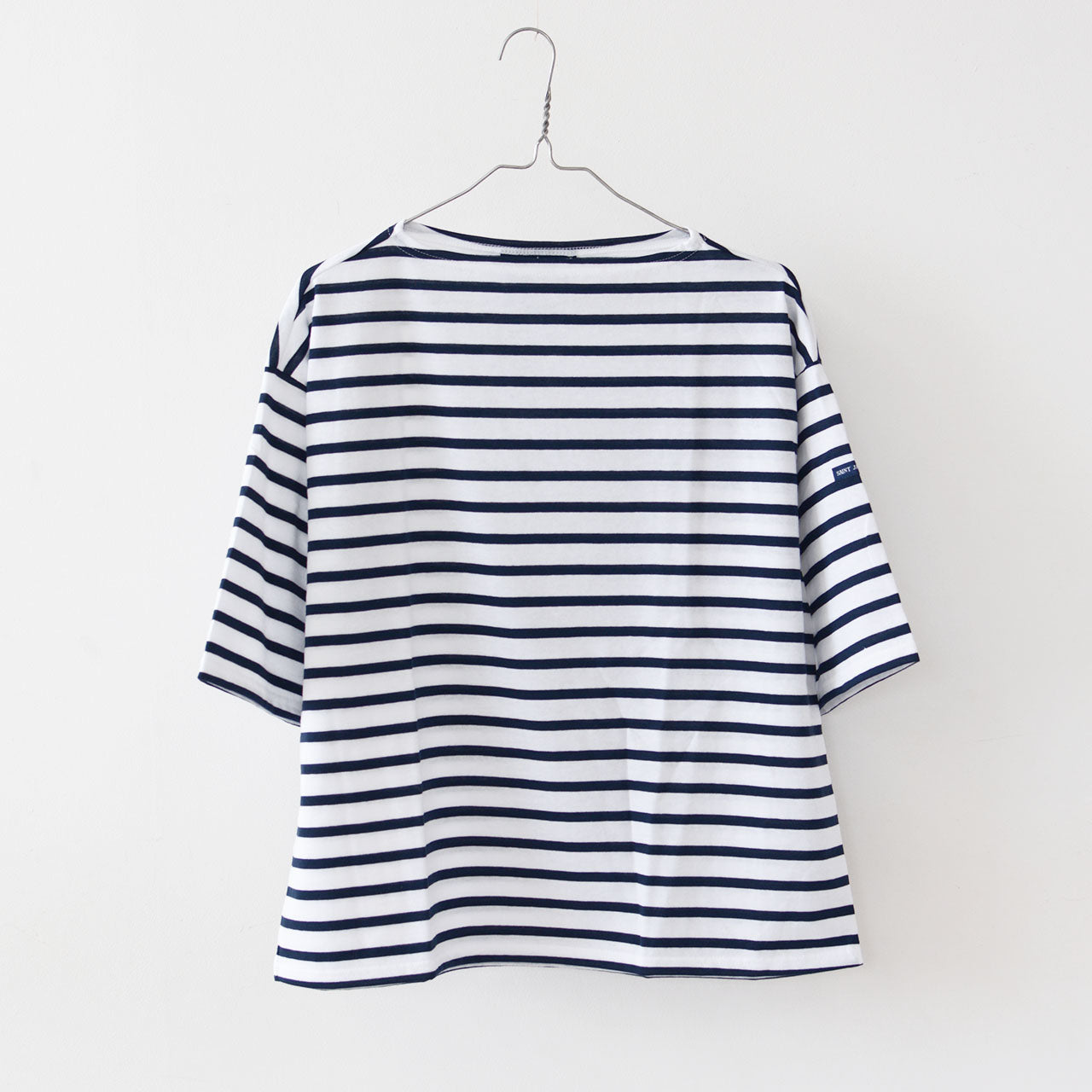 SAINT JAMES [PRIAC TEE LOOSE BORDER] [20jc8733-bo] セントジェームス 正規販売店・ピリアックルーズT [2025SS]