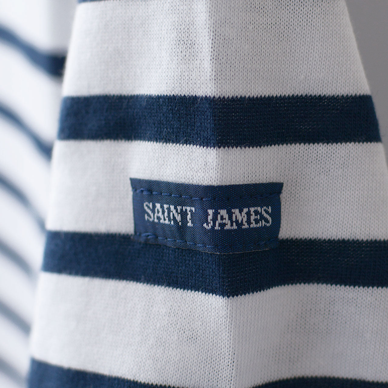 SAINT JAMES [PRIAC TEE LOOSE BORDER] [20jc8733-bo] セントジェームス 正規販売店・ピリアックルーズT [2025SS]