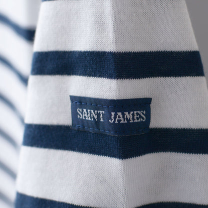 SAINT JAMES [PRIAC TEE LOOSE BORDER] [20jc8733-bo] セントジェームス 正規販売店・ピリアックルーズT [2025SS]