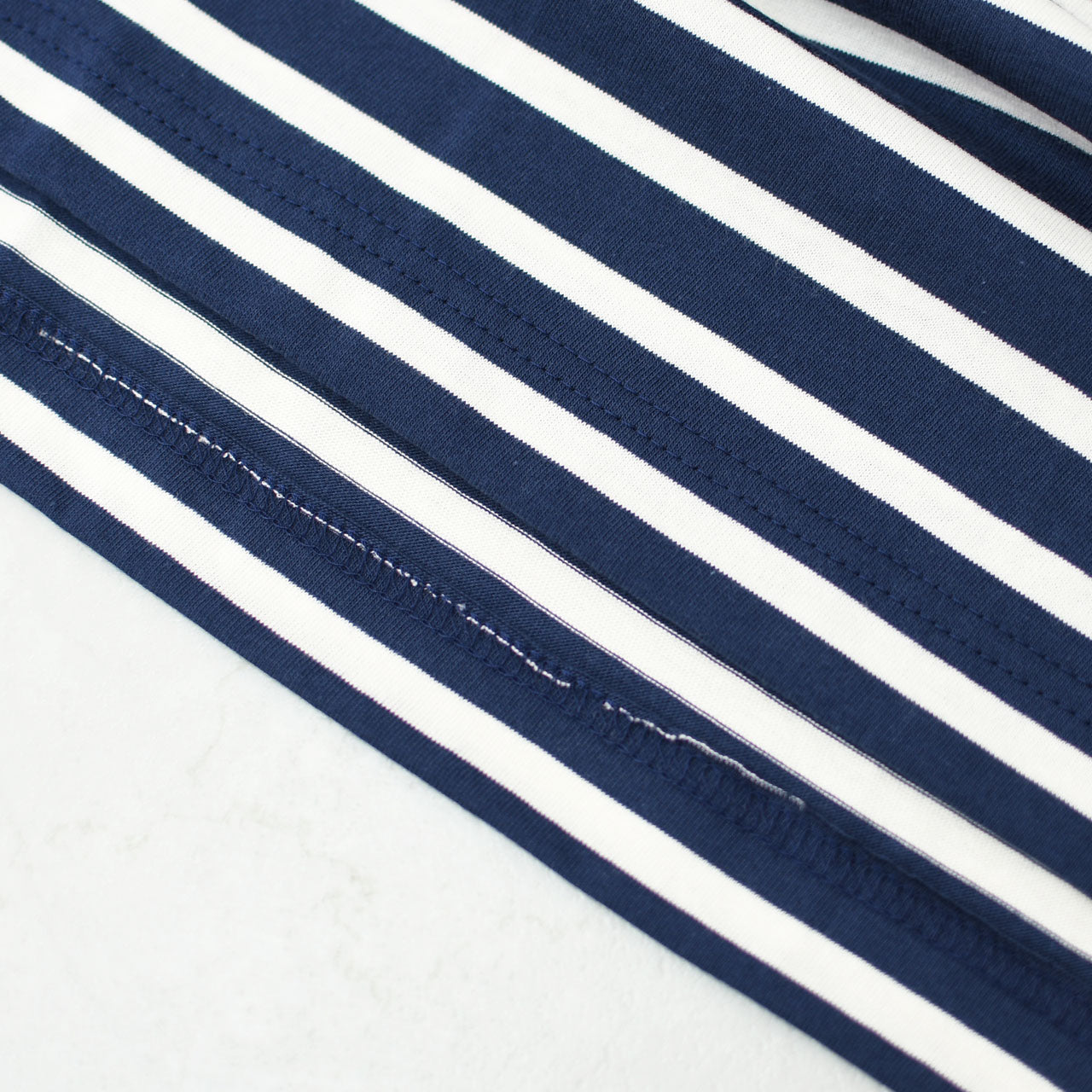 SAINT JAMES [セントジェームス 正規販売店] MORLAIX LOOSE II L/S SOLID [bo-24jcmorl] モーレドロップショルダー 24JC MORL.LOOSE [2025SS]