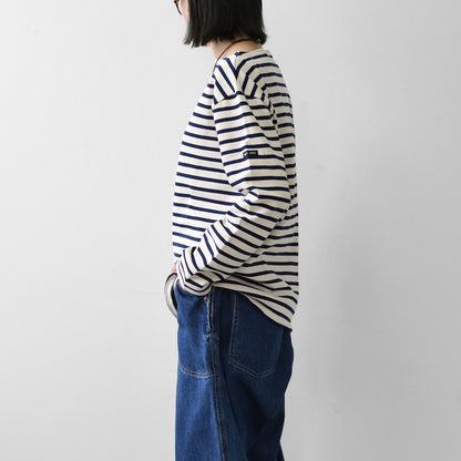 SAINT JAMES [OUESSANT BORDER - ECRU×MARINE]  [bo-ec-mari] ウエッソン ボーダー・生成×紺 [2026SS]