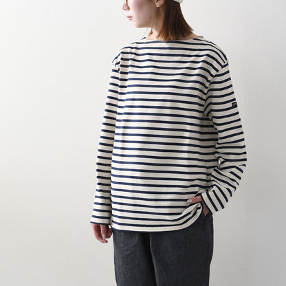 SAINT JAMES [OUESSANT BORDER - ECRU×MARINE]  [bo-ec-mari] ウエッソン ボーダー・生成×紺 [2026SS]