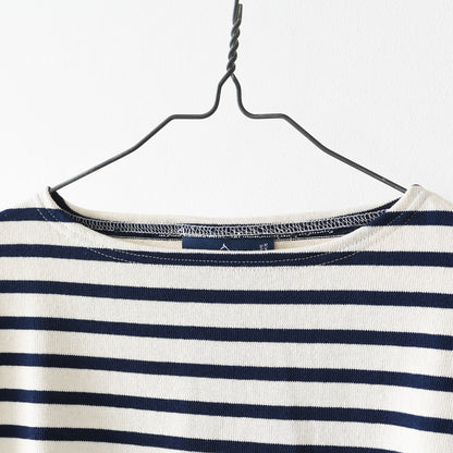 SAINT JAMES [OUESSANT BORDER - ECRU×MARINE]  [bo-ec-mari] ウエッソン ボーダー・生成×紺 [2026SS]