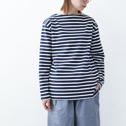 SAINT JAMES [OUESSANT BORDER MARINE×NEIGE] [bo-mari-nei] ウエッソン ボーダー・紺×白 [2025SS]