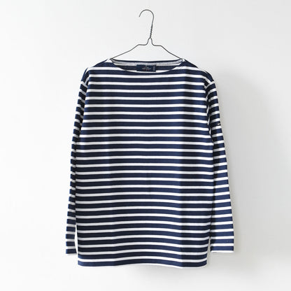 SAINT JAMES [OUESSANT BORDER MARINE×NEIGE] [bo-mari-nei] ウエッソン ボーダー・紺×白 [2025SS]