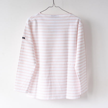 SAINT JAMES [OUESSANT BORDER - NEIGE×DRAGEE] [bo-nei-dra] ウエッソン ボーダー・ 白×ライトピンク [2026SS]