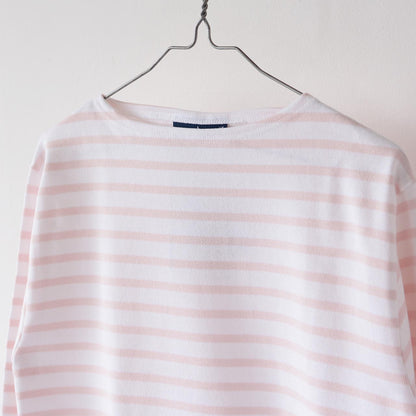 SAINT JAMES [OUESSANT BORDER - NEIGE×DRAGEE] [bo-nei-dra] ウエッソン ボーダー・ 白×ライトピンク [2026SS]