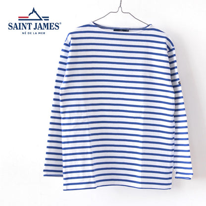 SAINT JAMES  [OUESSANT BORDER - NEIGE×GITANE] [bo-nei-git] ウエッソン ボーダー・白×青 [2026SS]