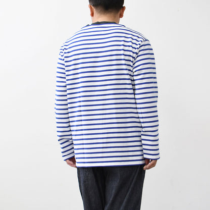 SAINT JAMES  [OUESSANT BORDER - NEIGE×GITANE] [bo-nei-git] ウエッソン ボーダー・白×青 [2026SS]